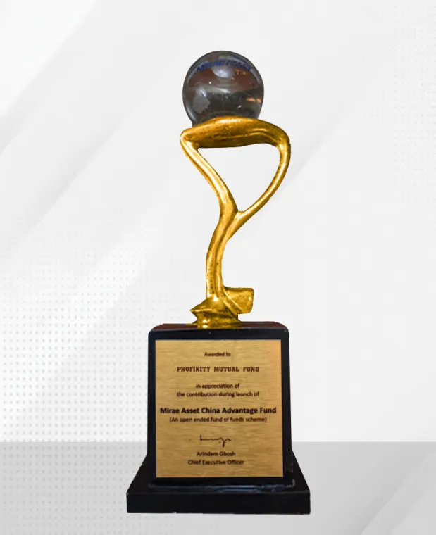 Appreciation Award — Mirae Asset Mutual Fund