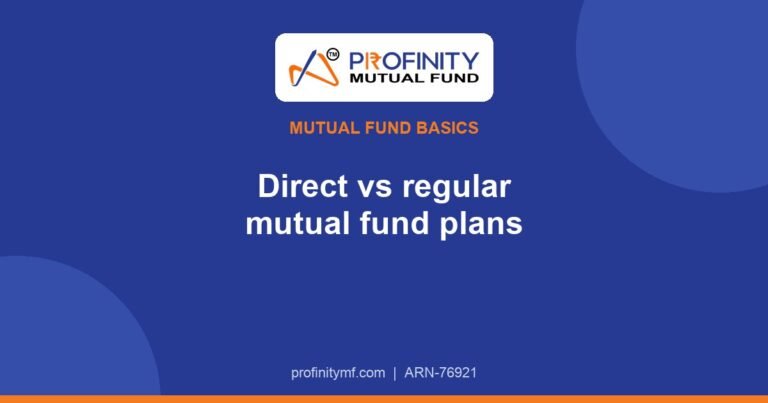 Direct vs Regular Mutual Fund Plans: What Is the Difference?